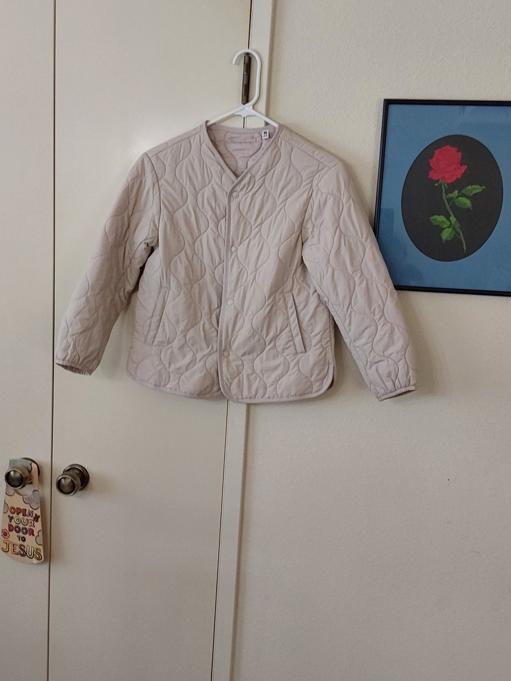 GAP Quilted Jacket - Cream